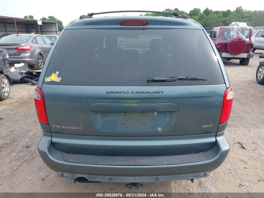 2006 Dodge Grand Caravan Sxt VIN: 2D8GP44LX6R879321 Lot: 39528976