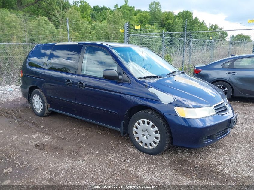 2004 Honda Odyssey Lx VIN: 5FNRL185X4B037763 Lot: 39528977