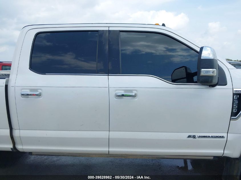 2019 Ford F-350 Platinum VIN: 1FT8W3DT8KEF33890 Lot: 39528982