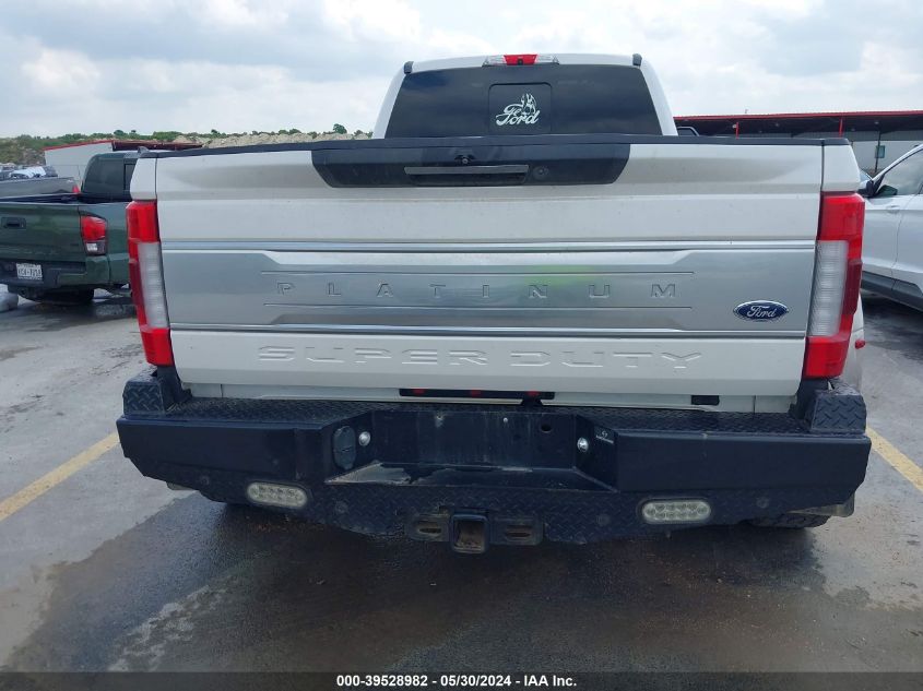 2019 Ford F-350 Platinum VIN: 1FT8W3DT8KEF33890 Lot: 39528982