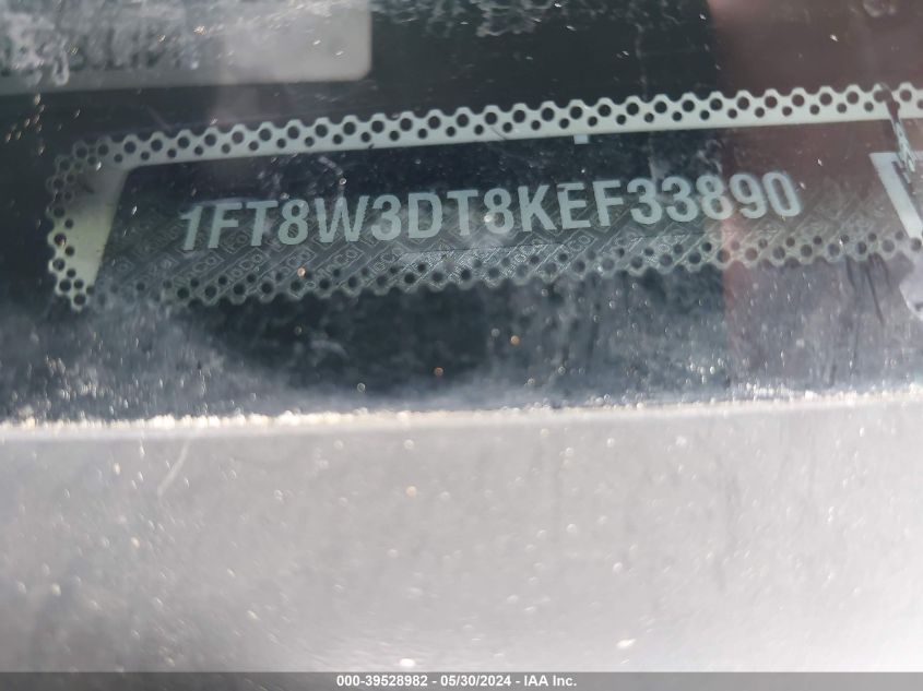 2019 Ford F-350 Platinum VIN: 1FT8W3DT8KEF33890 Lot: 39528982