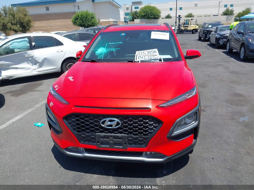 2020 Hyundai Kona Sel Plus VIN: KM8K62AA7LU569074 Lot: 39528984