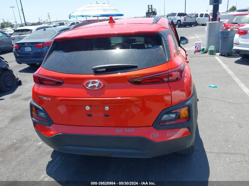 2020 Hyundai Kona Sel Plus VIN: KM8K62AA7LU569074 Lot: 39528984