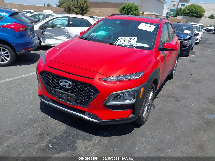 2020 Hyundai Kona Sel Plus VIN: KM8K62AA7LU569074 Lot: 39528984