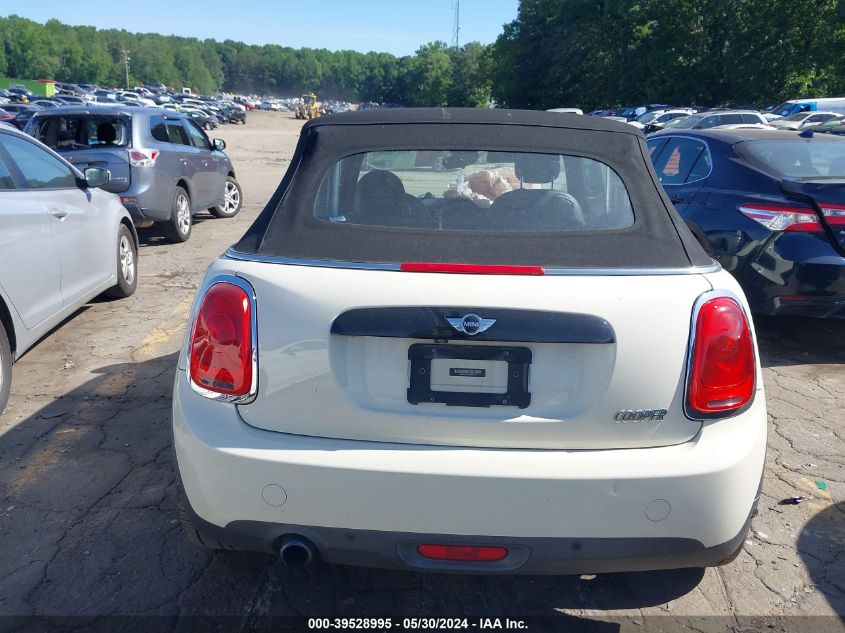 2017 Mini Convertible Cooper VIN: WMWWG5C52H3A81331 Lot: 39528995