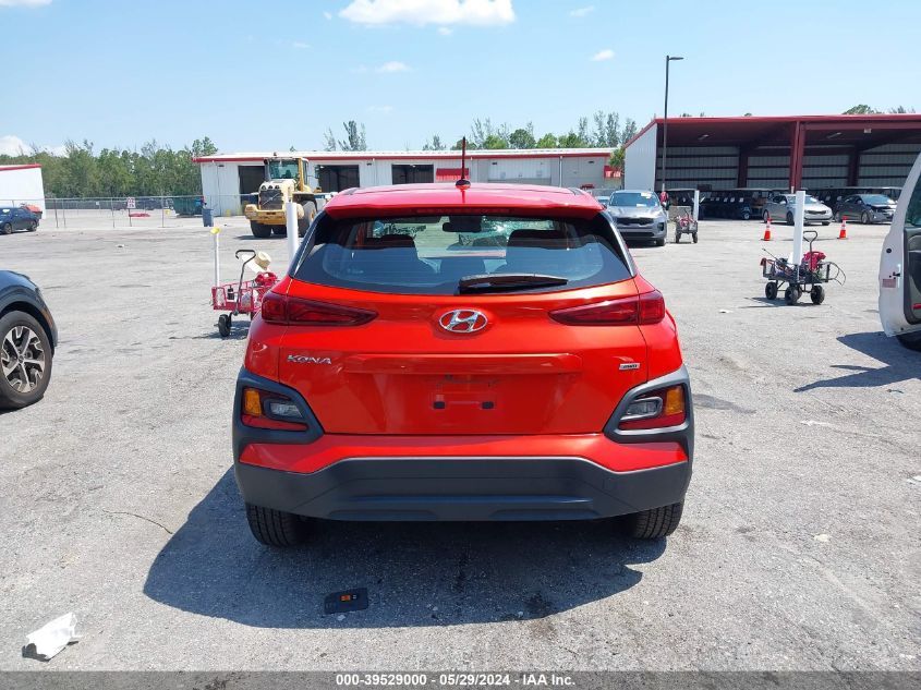 2020 Hyundai Kona Se VIN: KM8K1CAA6LU418084 Lot: 39529000