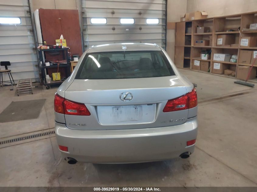 2008 Lexus Is 250 VIN: JTHCK262885021557 Lot: 39529019