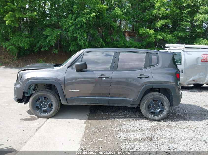 2019 Jeep Renegade Sport 4X4 VIN: ZACNJBA15KPJ92760 Lot: 39529020