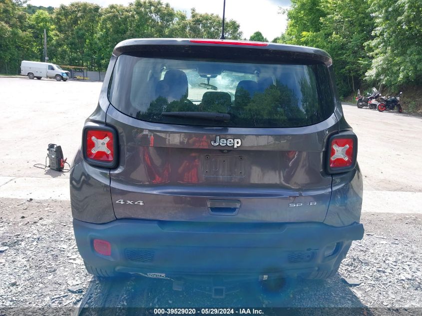 2019 Jeep Renegade Sport 4X4 VIN: ZACNJBA15KPJ92760 Lot: 39529020