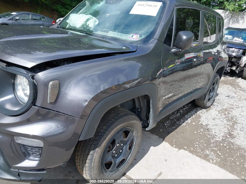 2019 Jeep Renegade Sport 4X4 VIN: ZACNJBA15KPJ92760 Lot: 39529020