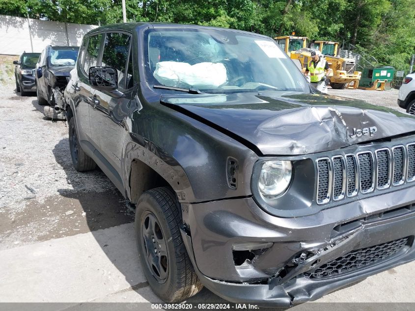 2019 Jeep Renegade Sport 4X4 VIN: ZACNJBA15KPJ92760 Lot: 39529020