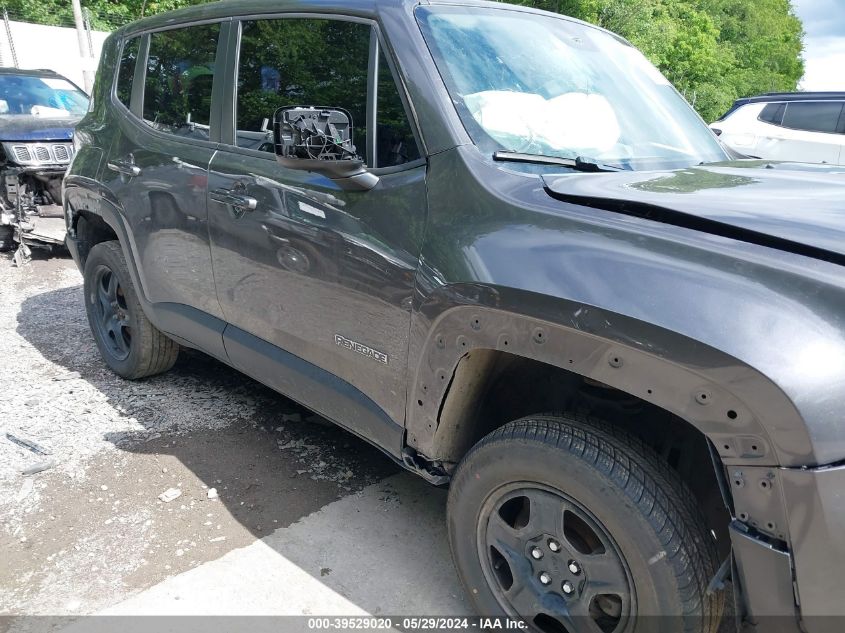 2019 Jeep Renegade Sport 4X4 VIN: ZACNJBA15KPJ92760 Lot: 39529020