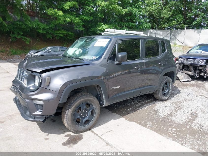 2019 Jeep Renegade Sport 4X4 VIN: ZACNJBA15KPJ92760 Lot: 39529020