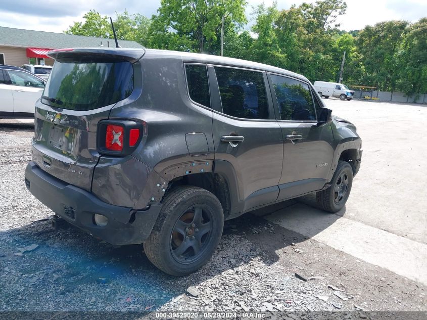 2019 Jeep Renegade Sport 4X4 VIN: ZACNJBA15KPJ92760 Lot: 39529020