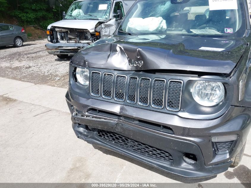 2019 Jeep Renegade Sport 4X4 VIN: ZACNJBA15KPJ92760 Lot: 39529020