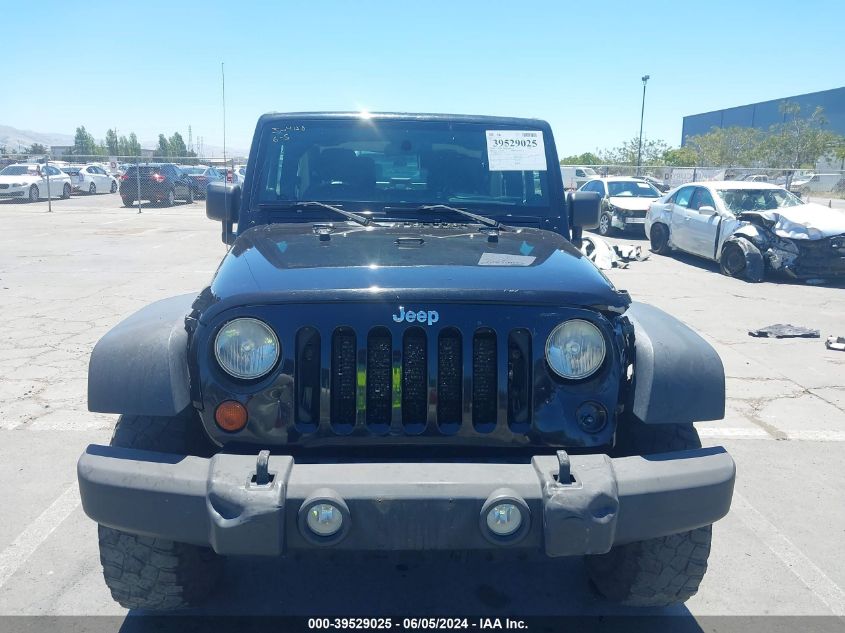 2013 Jeep Wrangler Sport VIN: 1C4AJWAG6DL578723 Lot: 39529025