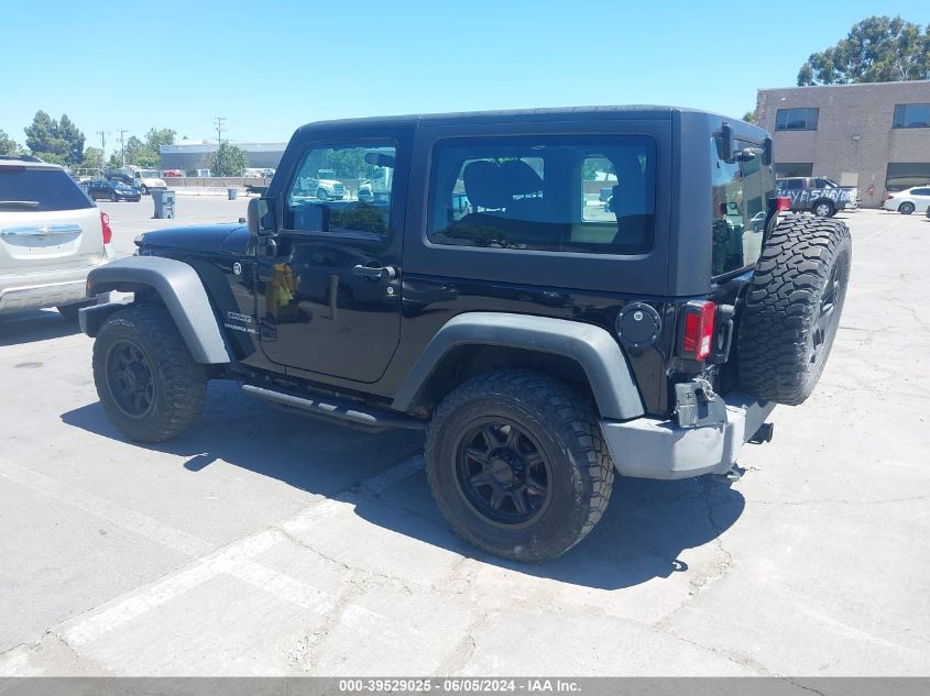 2013 Jeep Wrangler Sport VIN: 1C4AJWAG6DL578723 Lot: 39529025