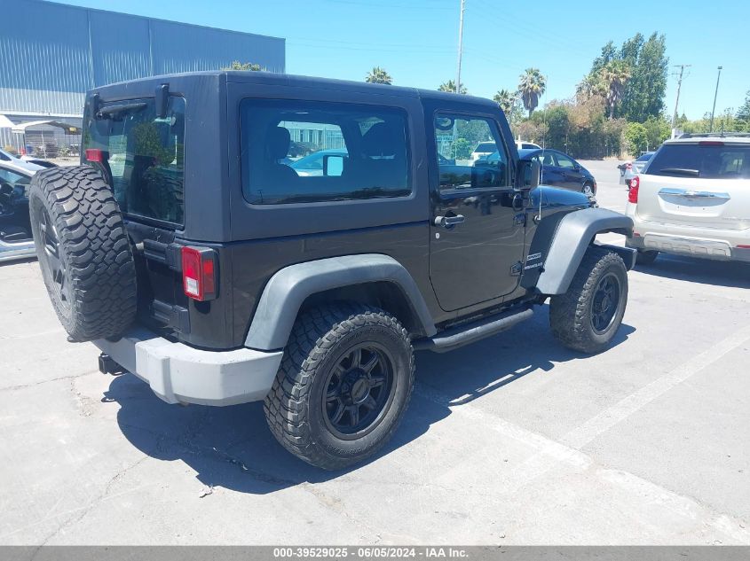 2013 Jeep Wrangler Sport VIN: 1C4AJWAG6DL578723 Lot: 39529025