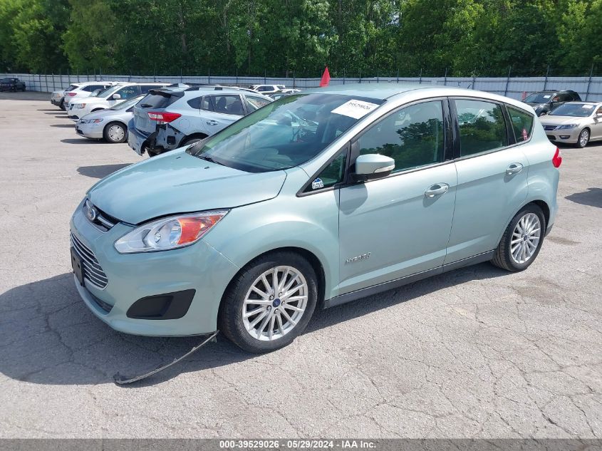 2013 Ford C-Max Hybrid Se VIN: 1FADP5AU9DL532093 Lot: 39529026