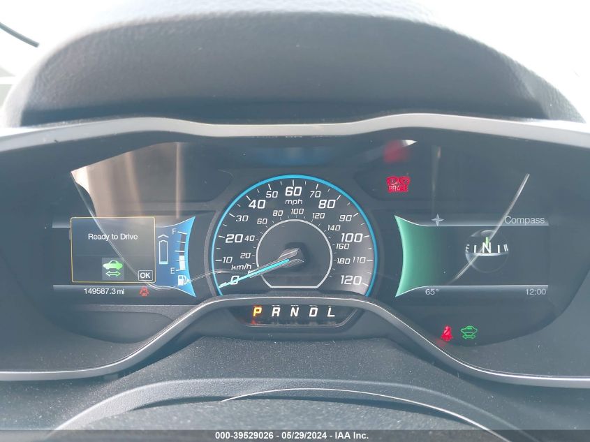 2013 Ford C-Max Hybrid Se VIN: 1FADP5AU9DL532093 Lot: 39529026