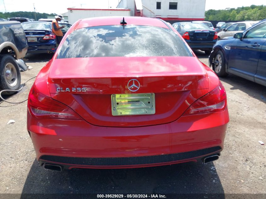 2016 Mercedes-Benz Cla 250 VIN: WDDSJ4EB4GN325485 Lot: 39529029