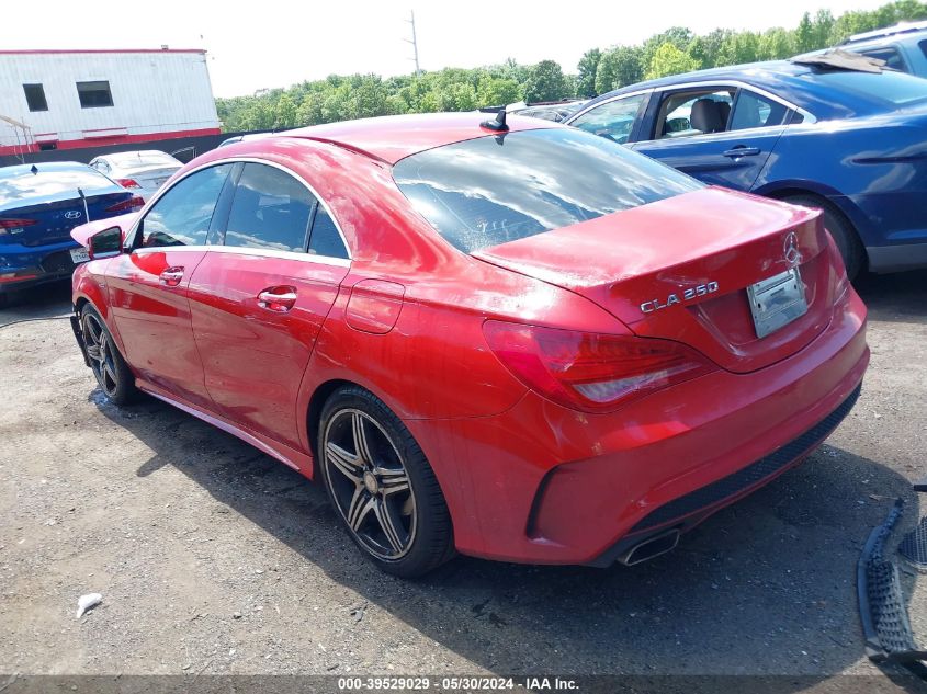 2016 Mercedes-Benz Cla 250 VIN: WDDSJ4EB4GN325485 Lot: 39529029