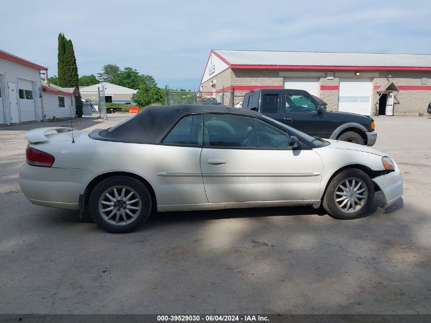 2004 Chrysler Sebring Lx VIN: 1C3EL45R74N352193 Lot: 39529030