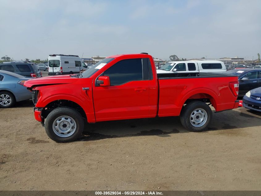 2023 Ford F-150 Xl VIN: 1FTMF1E53PKE54106 Lot: 39529034