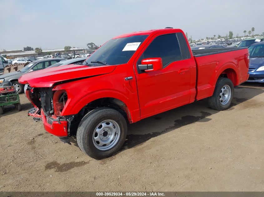 2023 Ford F-150 Xl VIN: 1FTMF1E53PKE54106 Lot: 39529034