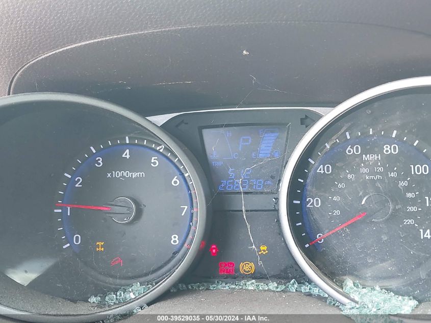 2013 Hyundai Tucson Limited VIN: KM8JUCAC1DU611202 Lot: 39529035