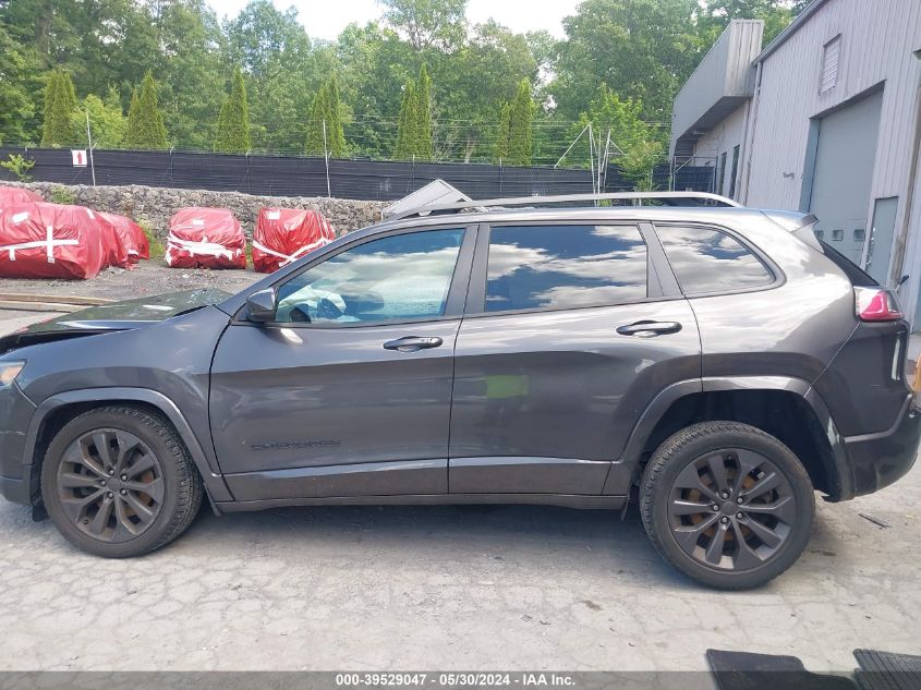 2019 Jeep Cherokee High Altitude 4X4 VIN: 1C4PJMDX2KD478359 Lot: 39529047