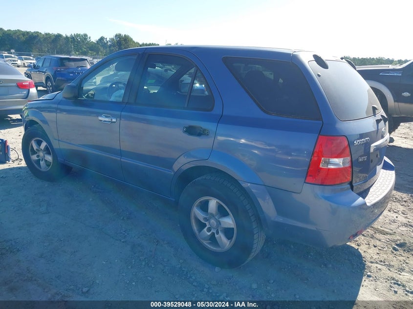 2007 Kia Sorento VIN: KNDJD736975709508 Lot: 39529048
