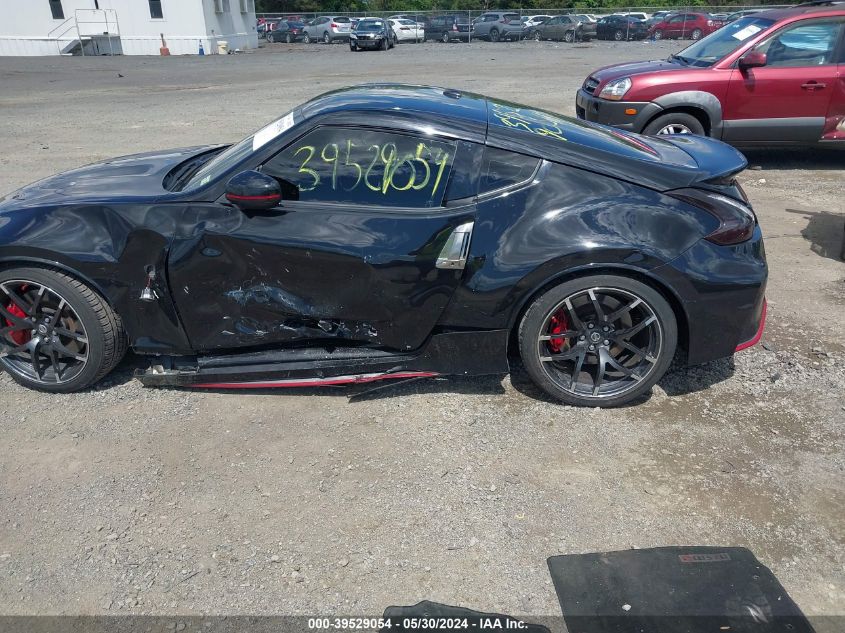 2020 Nissan 370Z Nismo 6-Speed Manual VIN: JN1AZ4EH4LM823188 Lot: 39529054