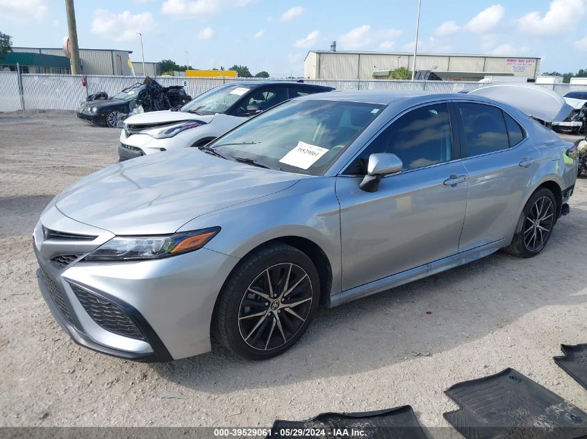 2022 Toyota Camry Se VIN: 4T1T11AK8NU680953 Lot: 39529061