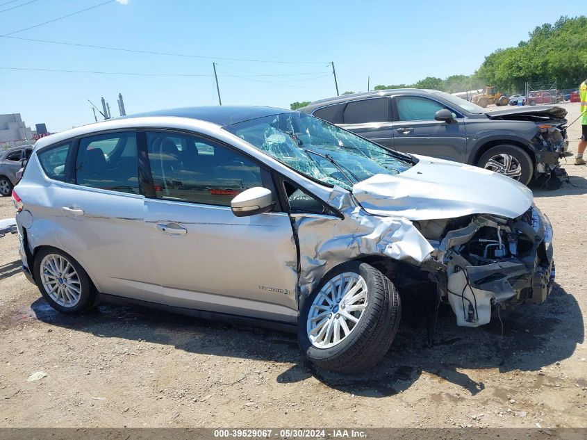 2013 Ford C-Max Hybrid Sel VIN: 1FADP5BU6DL513905 Lot: 39529067