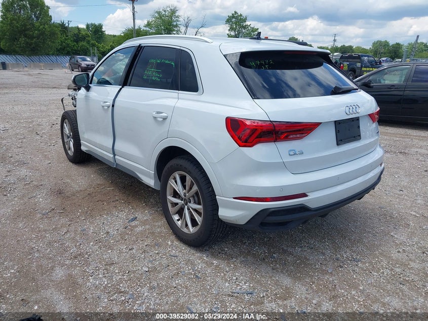 2023 Audi Q3 Premium Plus 45 Tfsi S Line Quattro Tiptronic VIN: WA1EECF38P1136711 Lot: 39529082