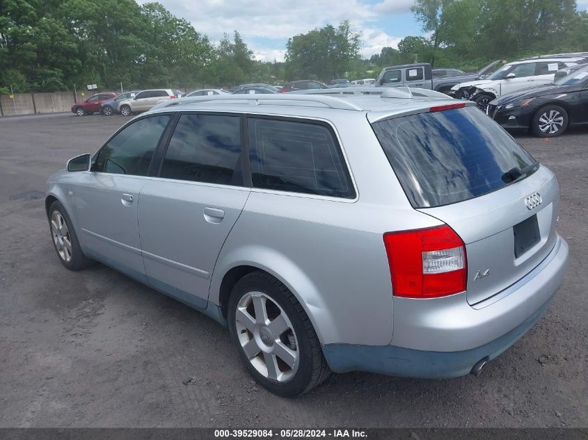 WAUVT68EX4A128159 | 2004 AUDI A4