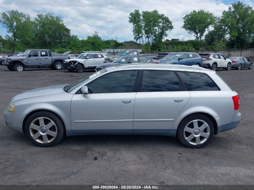2004 Audi A4 3.0 Avant VIN: WAUVT68EX4A128159 Lot: 39529084