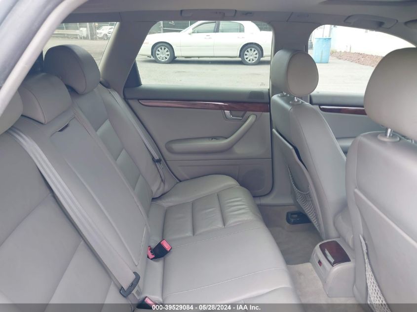 2004 Audi A4 3.0 Avant VIN: WAUVT68EX4A128159 Lot: 39529084