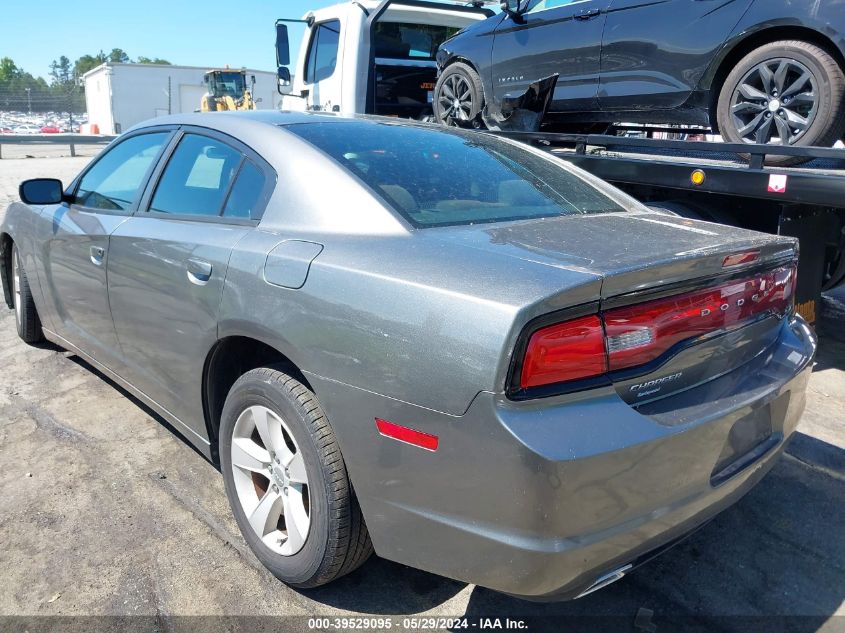 2012 Dodge Charger Se VIN: 2C3CDXBG2CH111691 Lot: 39529095