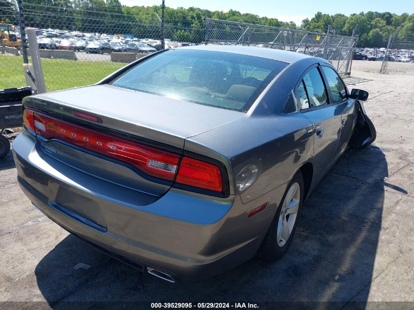 2012 Dodge Charger Se VIN: 2C3CDXBG2CH111691 Lot: 39529095