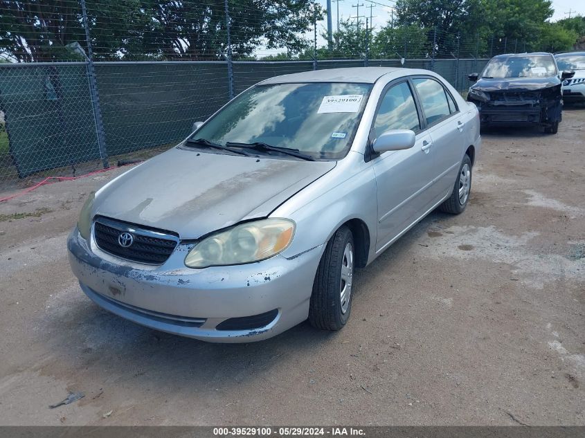 2007 Toyota Corolla Le VIN: JTDBR32E870105520 Lot: 39529100