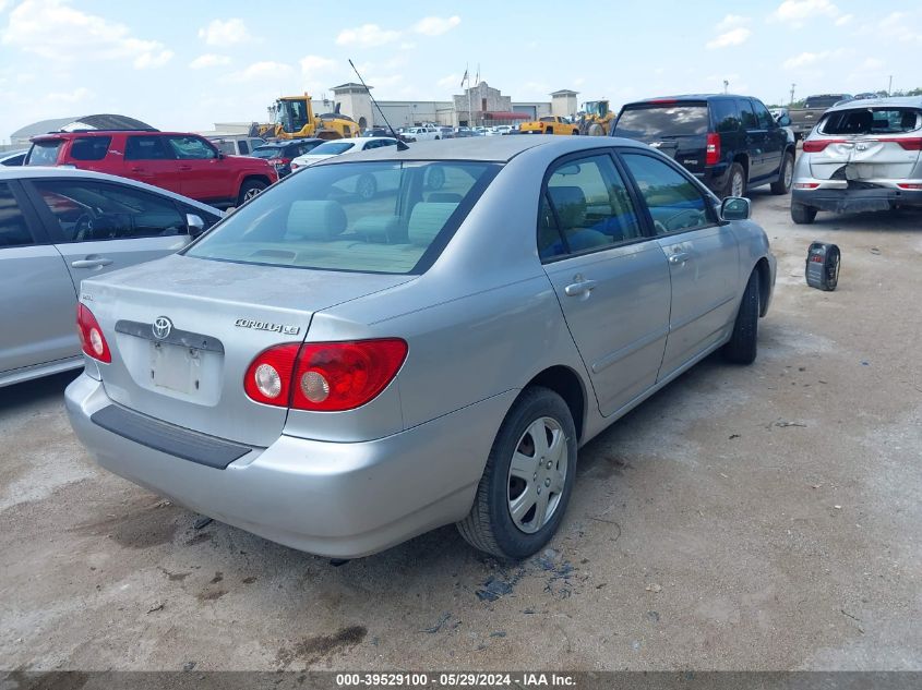 2007 Toyota Corolla Le VIN: JTDBR32E870105520 Lot: 39529100