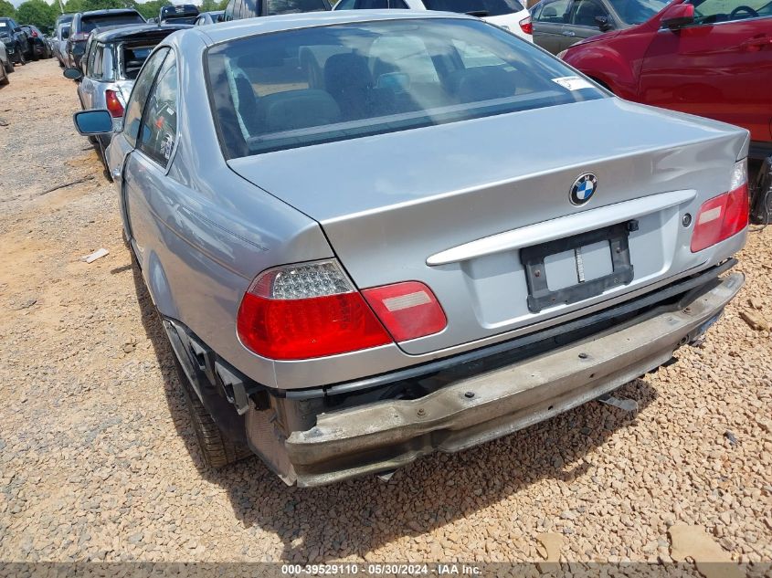 2005 BMW 325Ci VIN: WBABD33475JY99340 Lot: 39529110