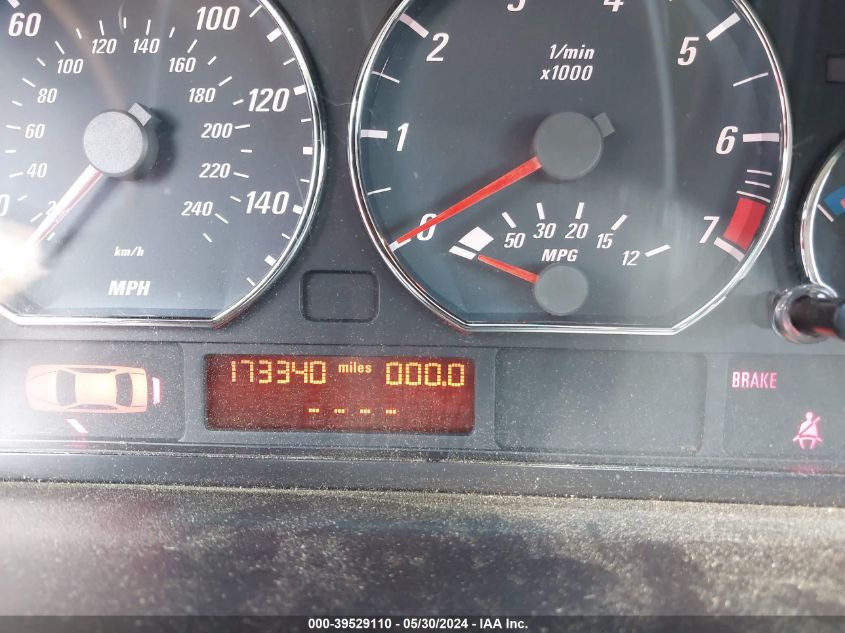 2005 BMW 325Ci VIN: WBABD33475JY99340 Lot: 39529110