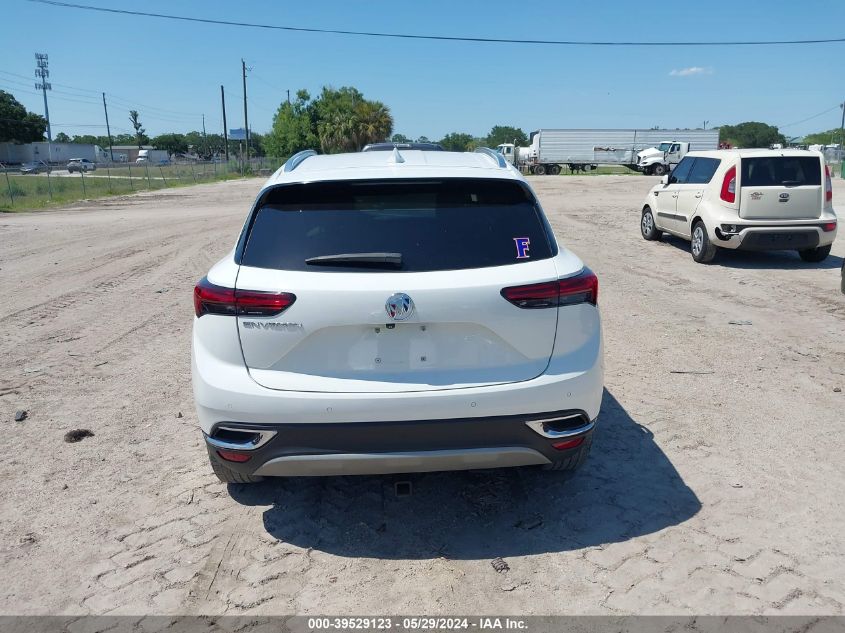 2021 Buick Envision Fwd Essence VIN: LRBFZNR45MD075499 Lot: 39529123