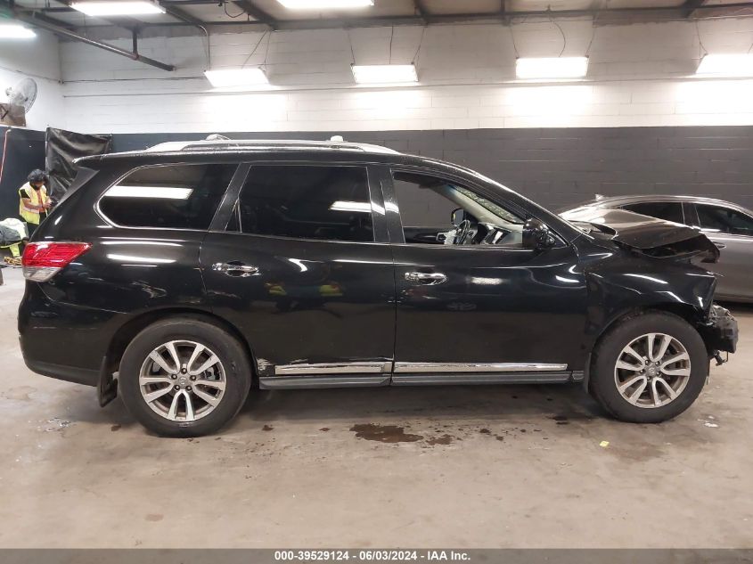 2015 Nissan Pathfinder Sl VIN: 5N1AR2MM2FC648185 Lot: 39529124