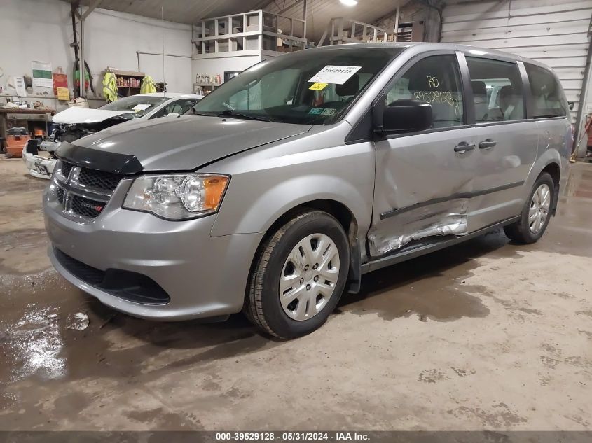 2016 Dodge Grand Caravan American Value Pkg VIN: 2C4RDGBG3GR263579 Lot: 39529128