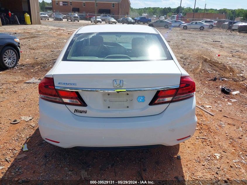 2013 Honda Civic Lx VIN: 19XFB2F53DE023417 Lot: 39529131