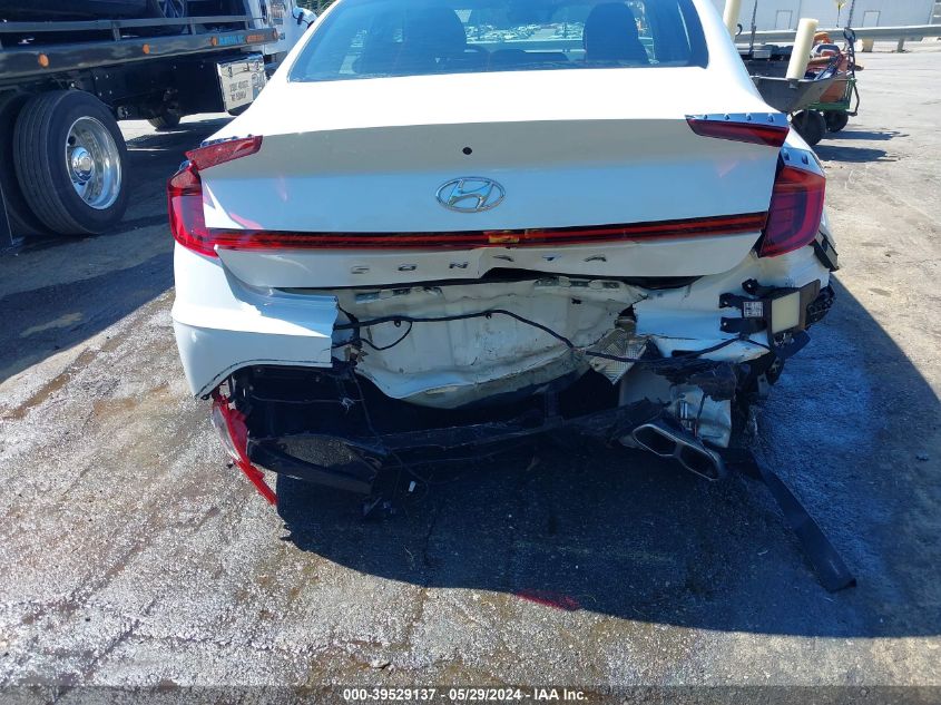 2020 Hyundai Sonata Sel VIN: 5NPEL4JA6LH056933 Lot: 39529137